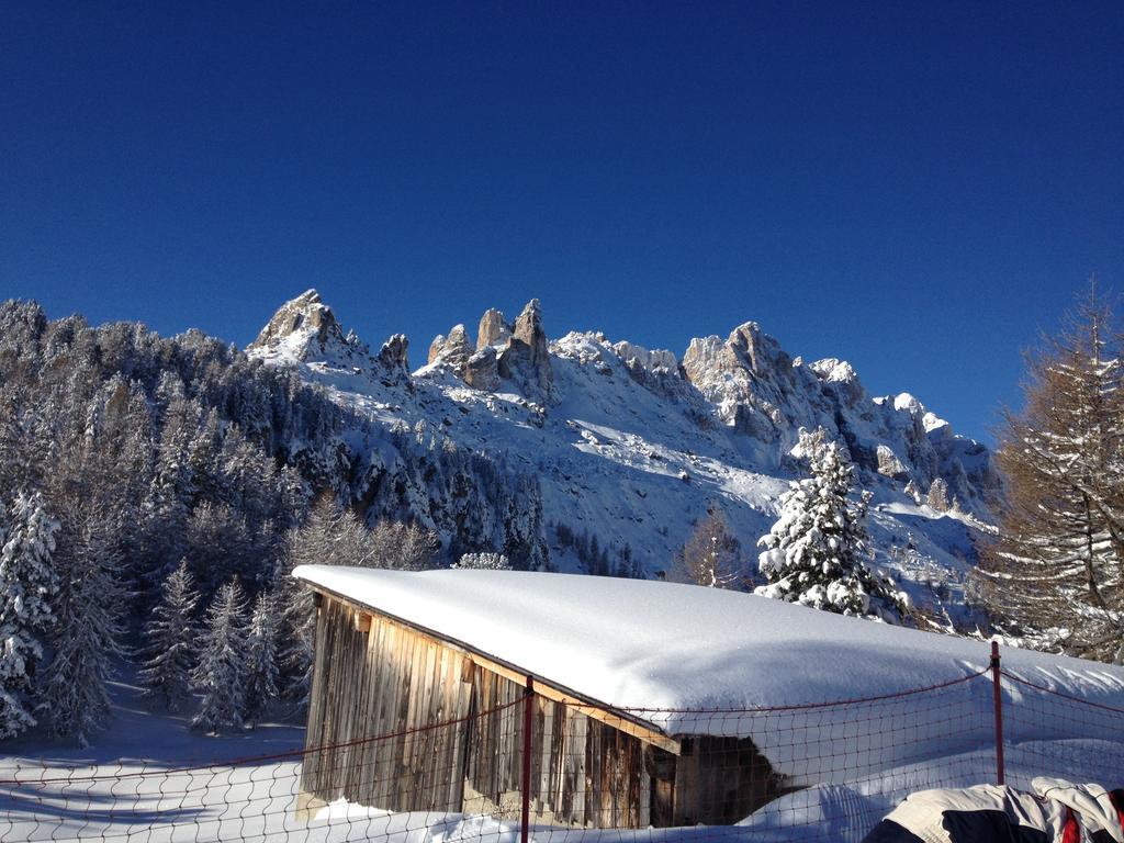 Ciasa Sot Croze Apartman Pozza di Fassa Kültér fotó