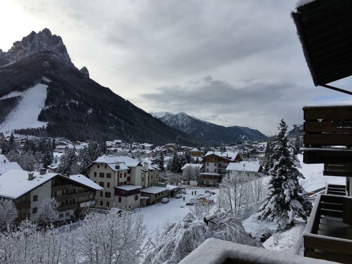 Ciasa Sot Croze Apartman Pozza di Fassa Kültér fotó